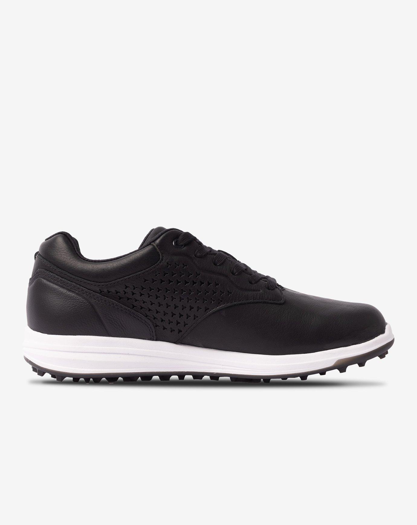 Men's Moneymaker Lux Spikeless Golf Shoe - Black | CUATER | Golf